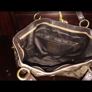 Coach signature bag